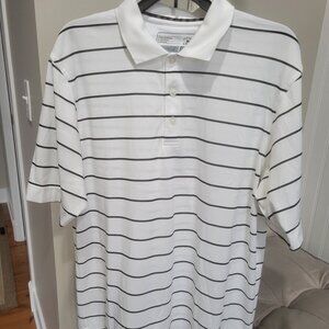 Men's Cutter & Buck River House Golf Polo Shirt Large CB Dry Tec Moisture Wick